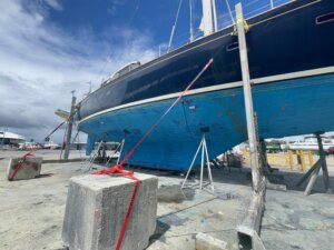 Preparing vessels for Cyclone Alfred at the Gold Coast City Marina & Shipyard